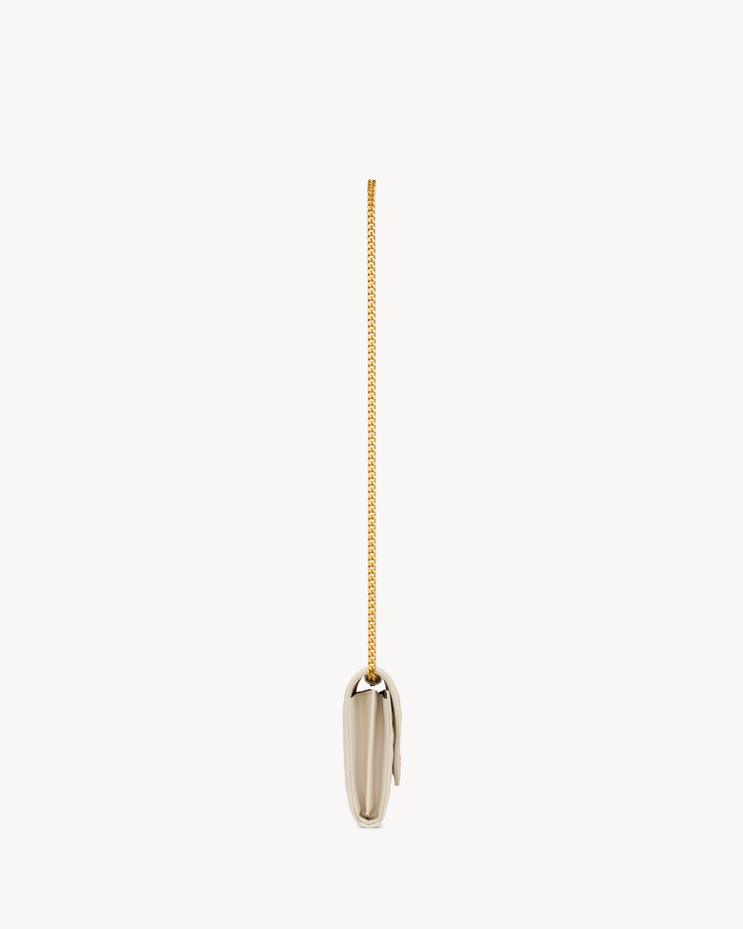 CLASSIC CASSANDRE CHAIN WALLET IN GRAIN DE POUDRE LEATHER