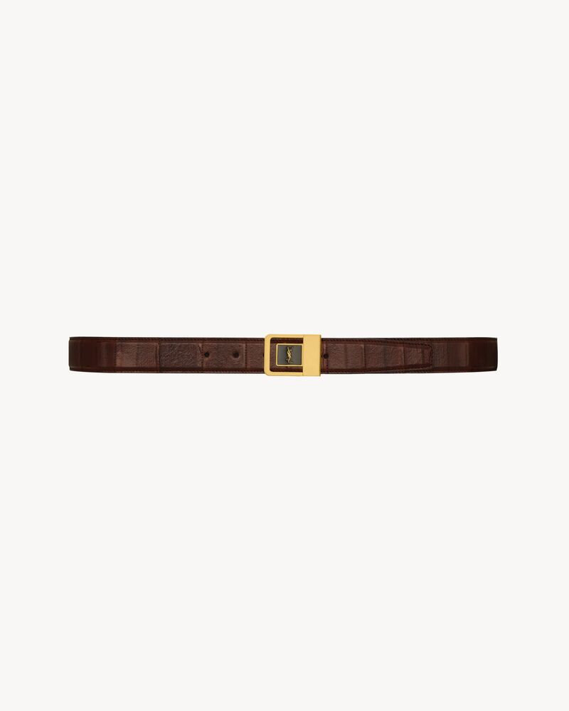 LA 66 belt in eel