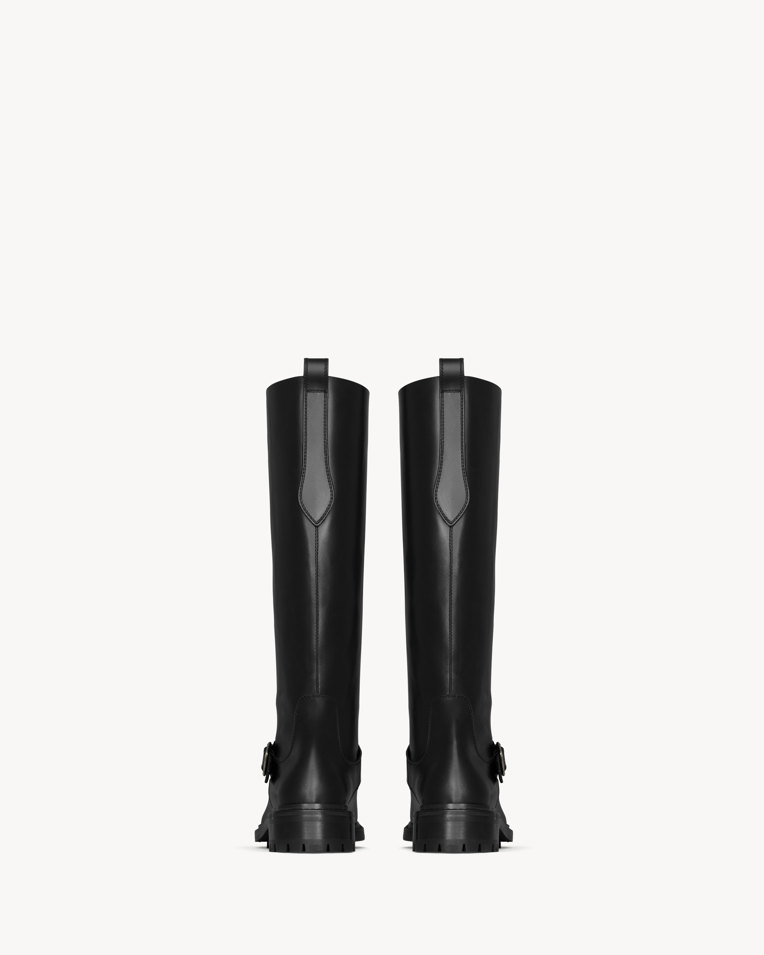 VADIM bottes en cuir lisse
