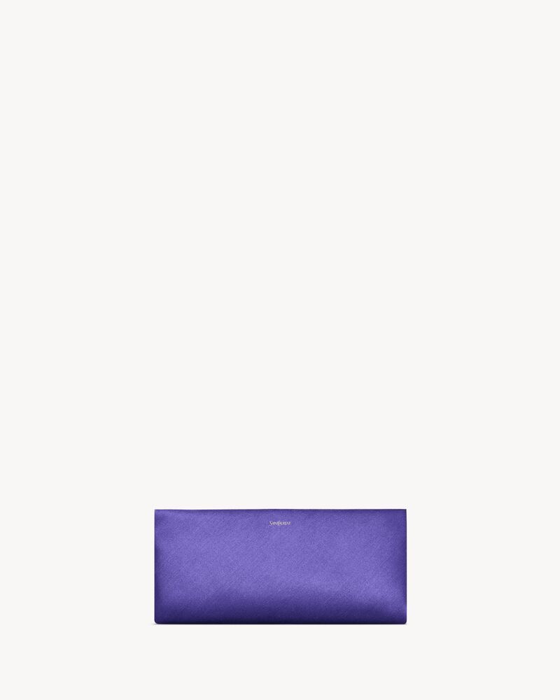 EVENING soft clutch in satin