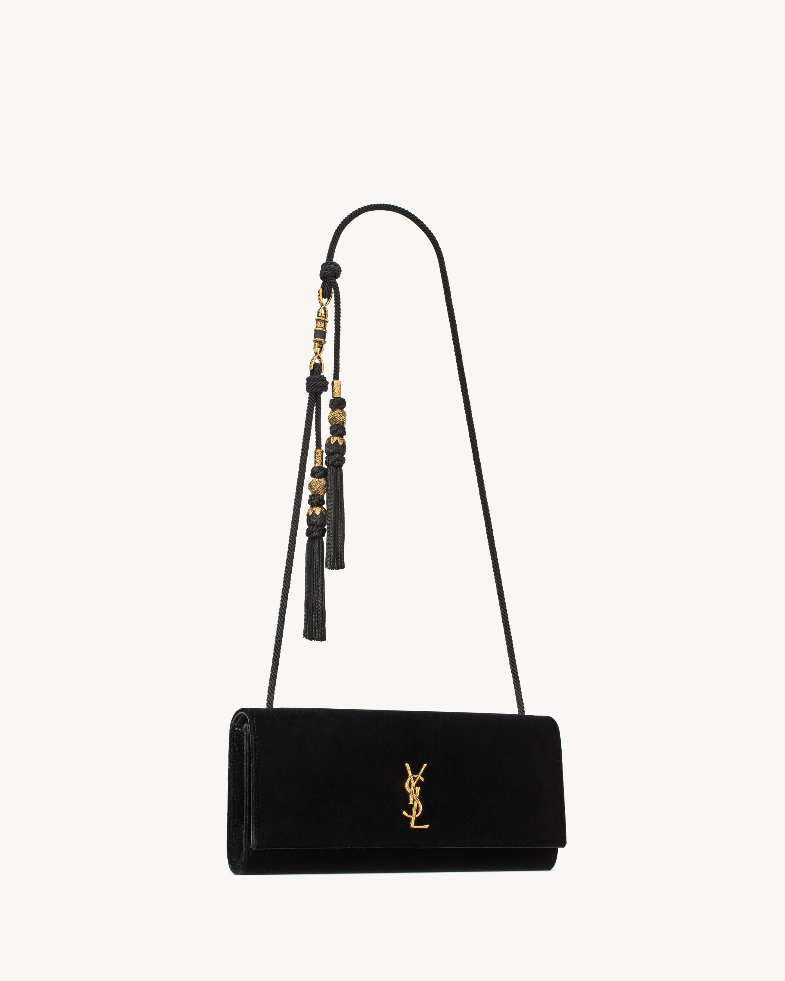 KATE CLUTCH ON CHAIN IN VELVET