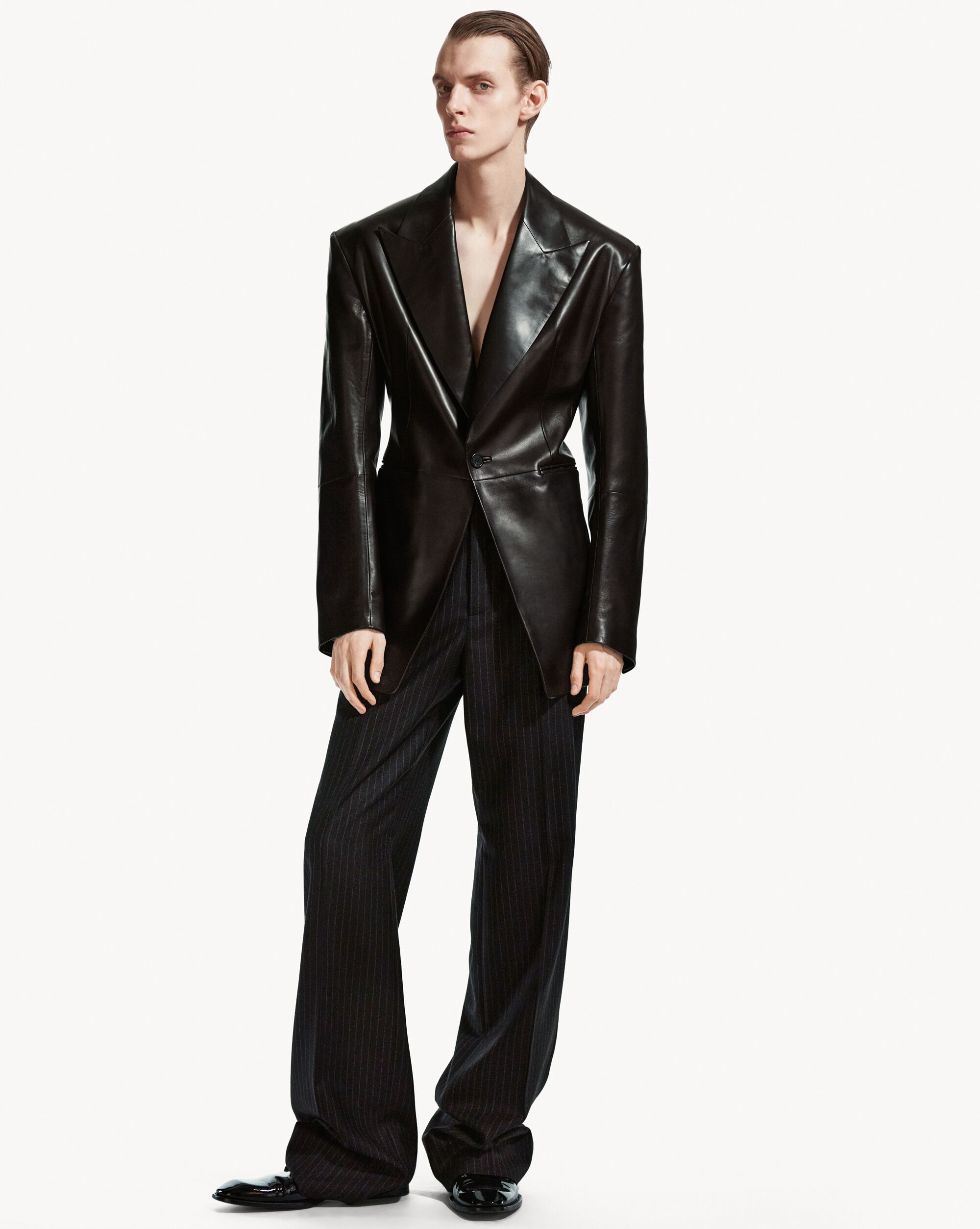 jacket in lambskin