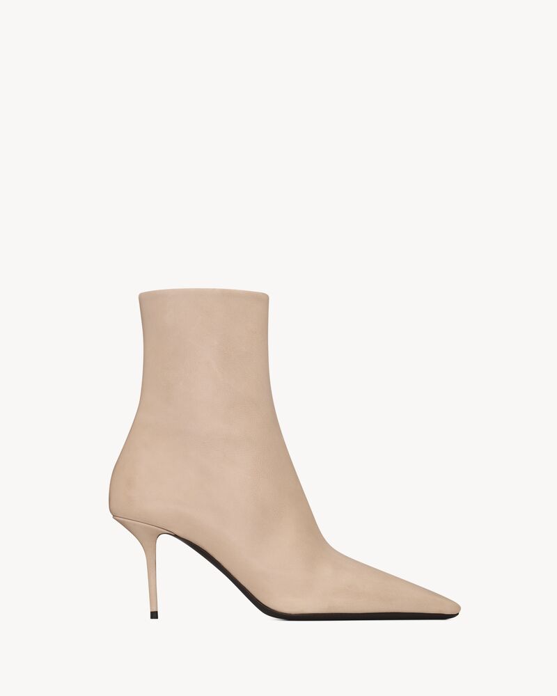 ASHLEY booties in smooth leather