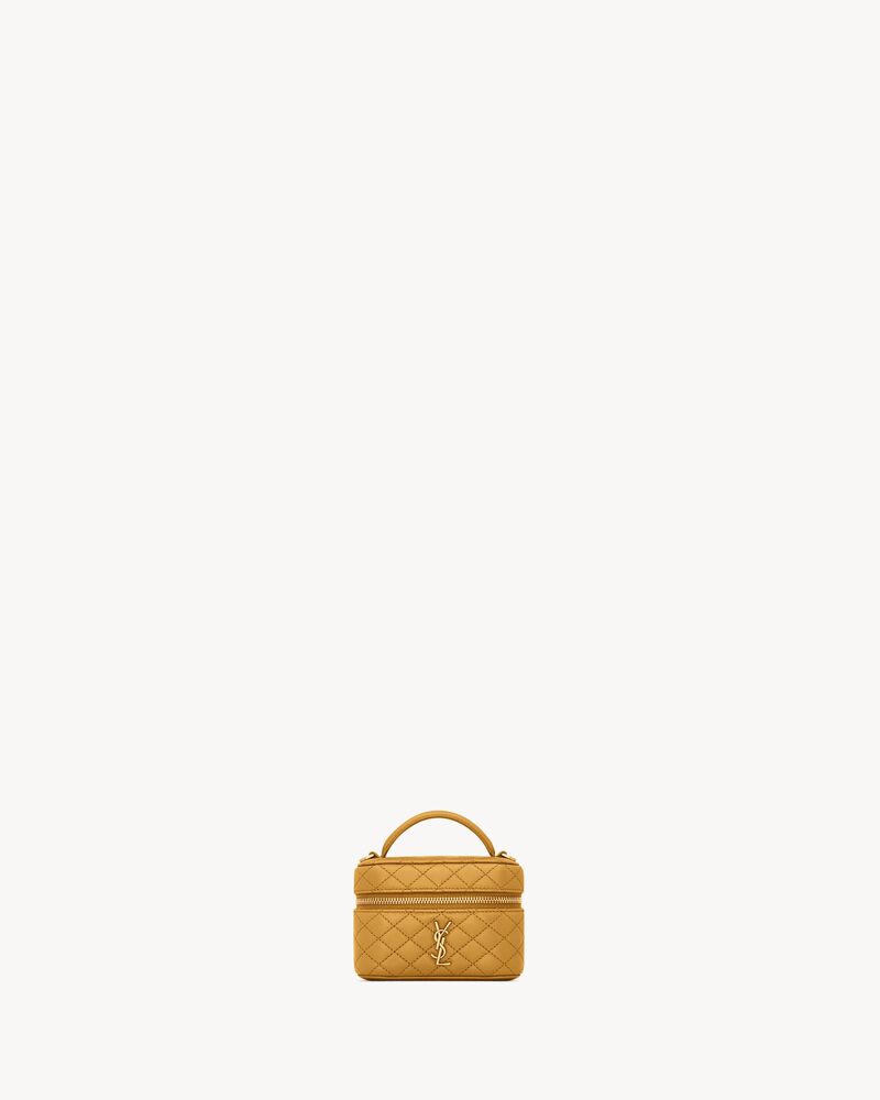 GABY micro vanity bag in lambskin