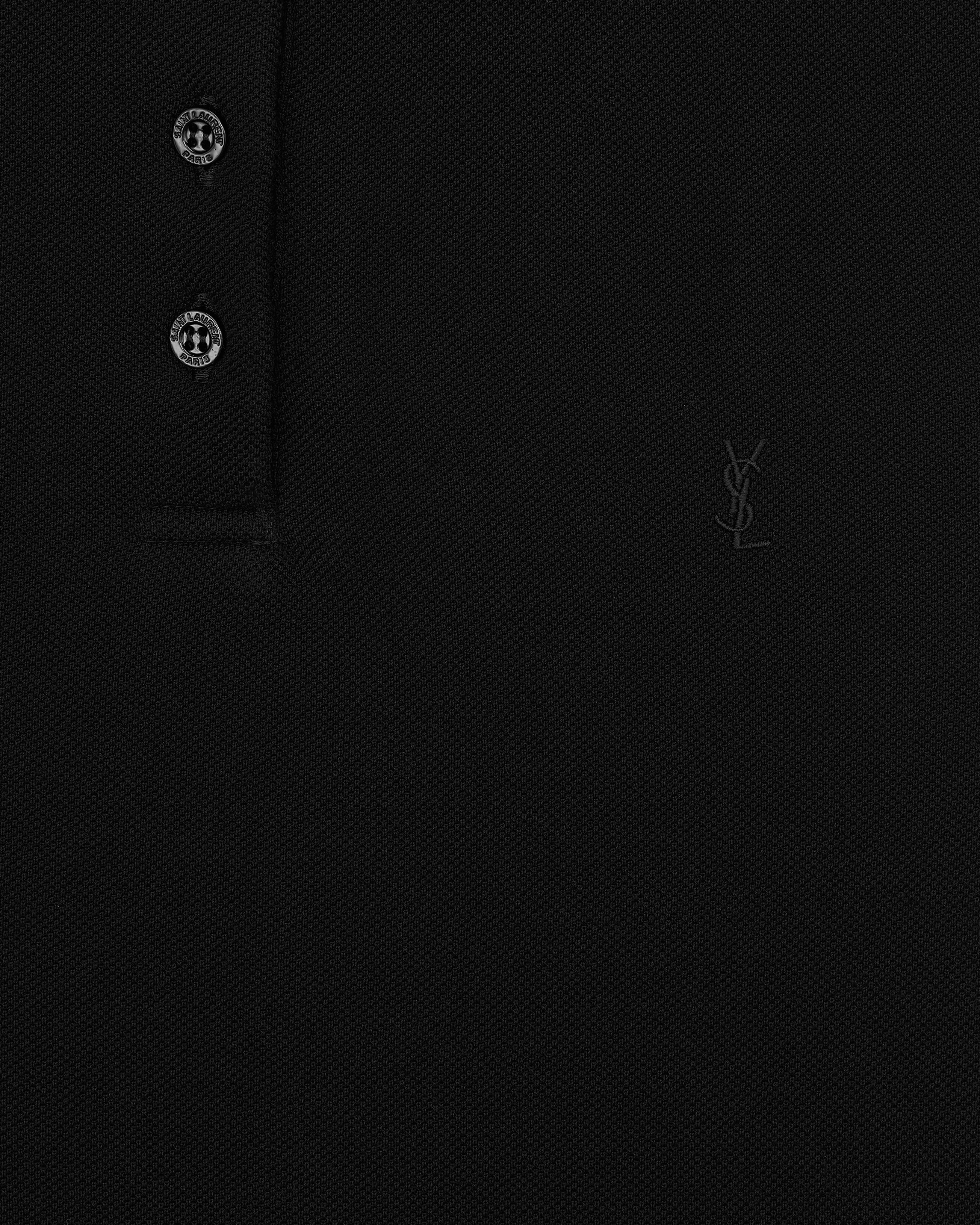 CASSANDRE polo shirt in piqué