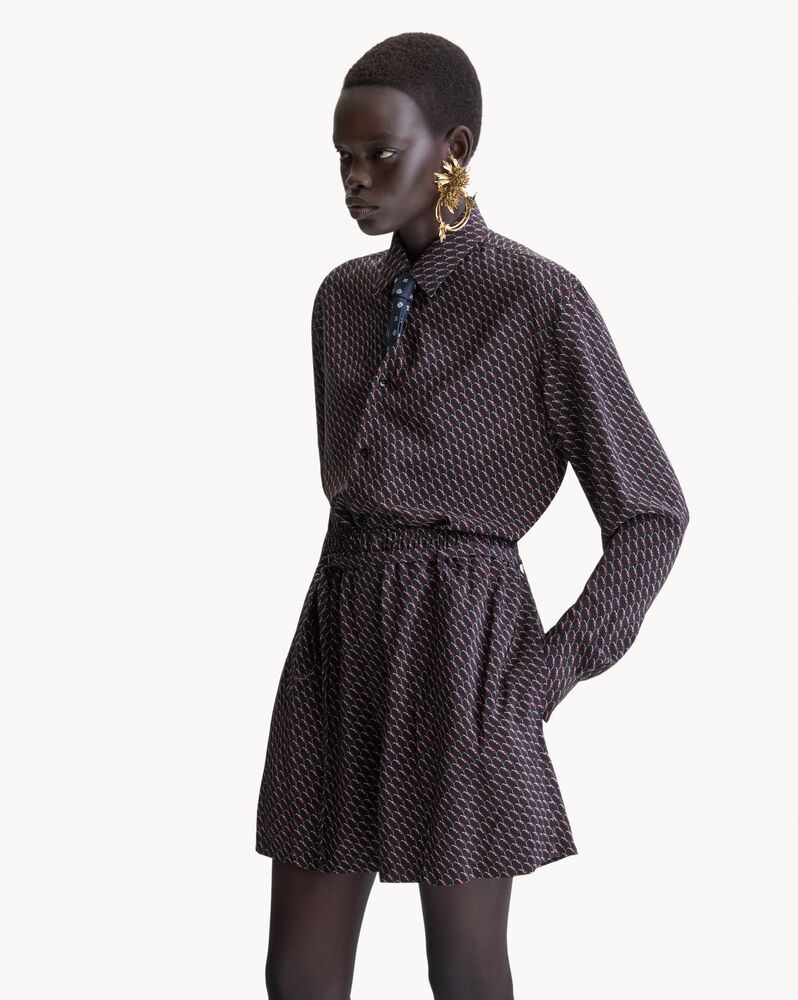 chemise cassandre en soie