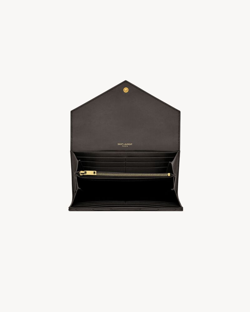 CASSANDRE large flap wallet in lambskin