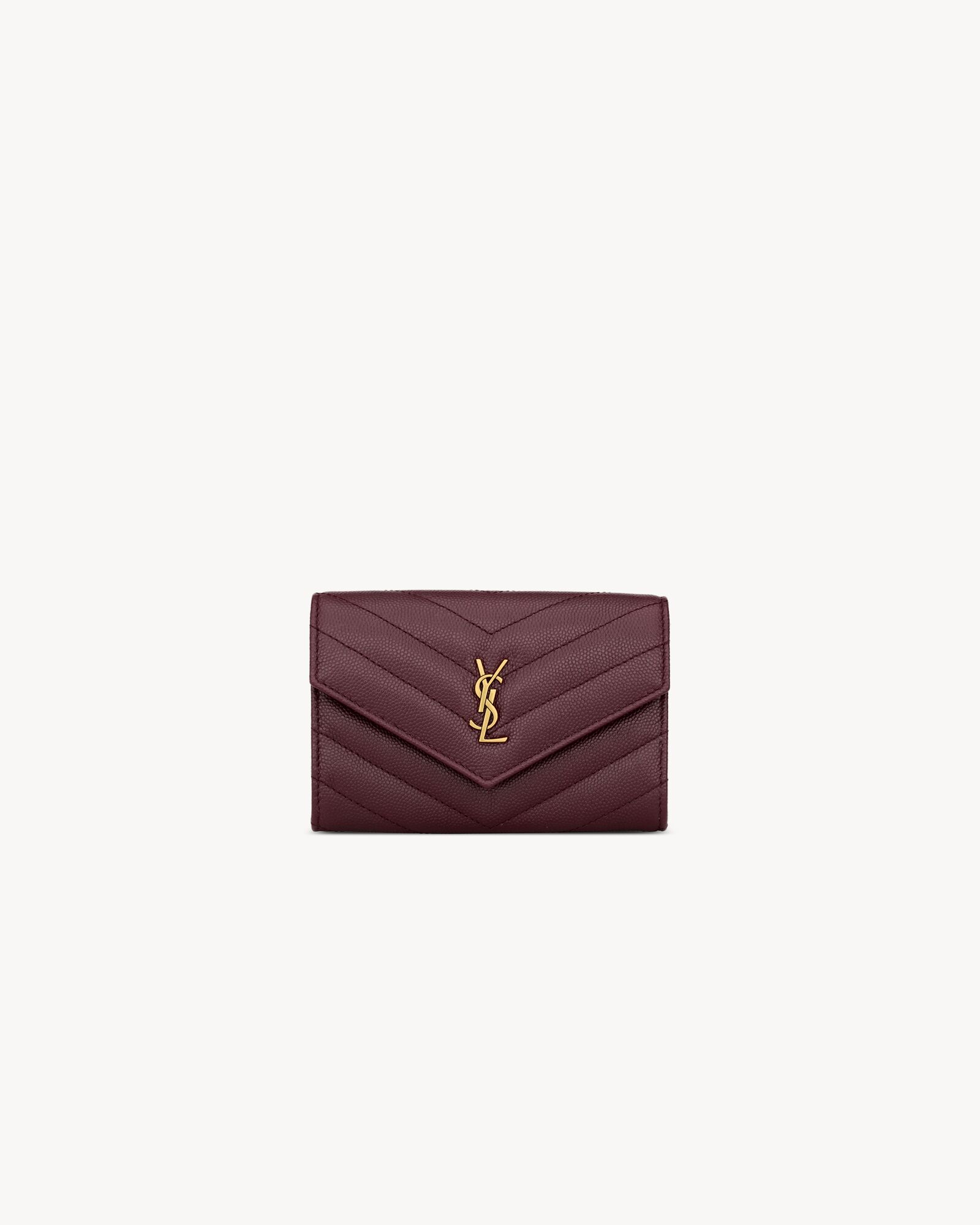 CASSANDRE wallet in GRAIN DE POUDRE leather — 843896AAGY56195