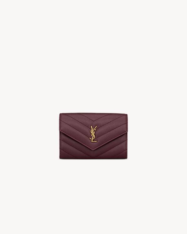CASSANDRE wallet in GRAIN DE POUDRE leather