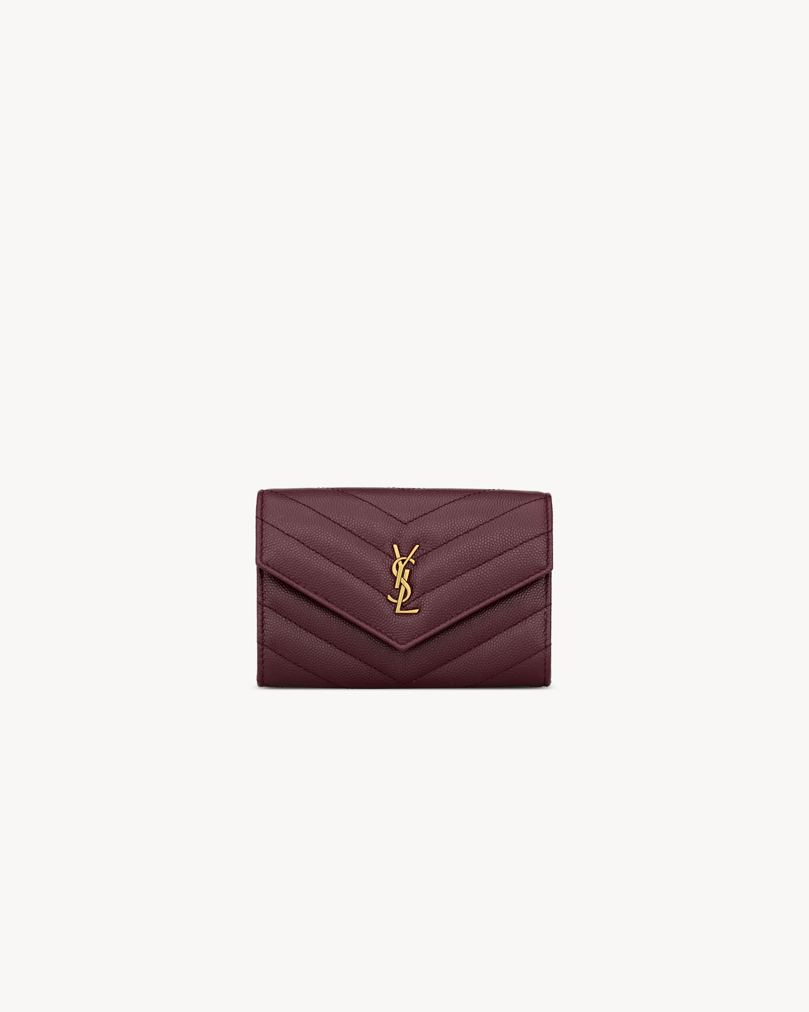 CASSANDRE wallet in GRAIN DE POUDRE leather