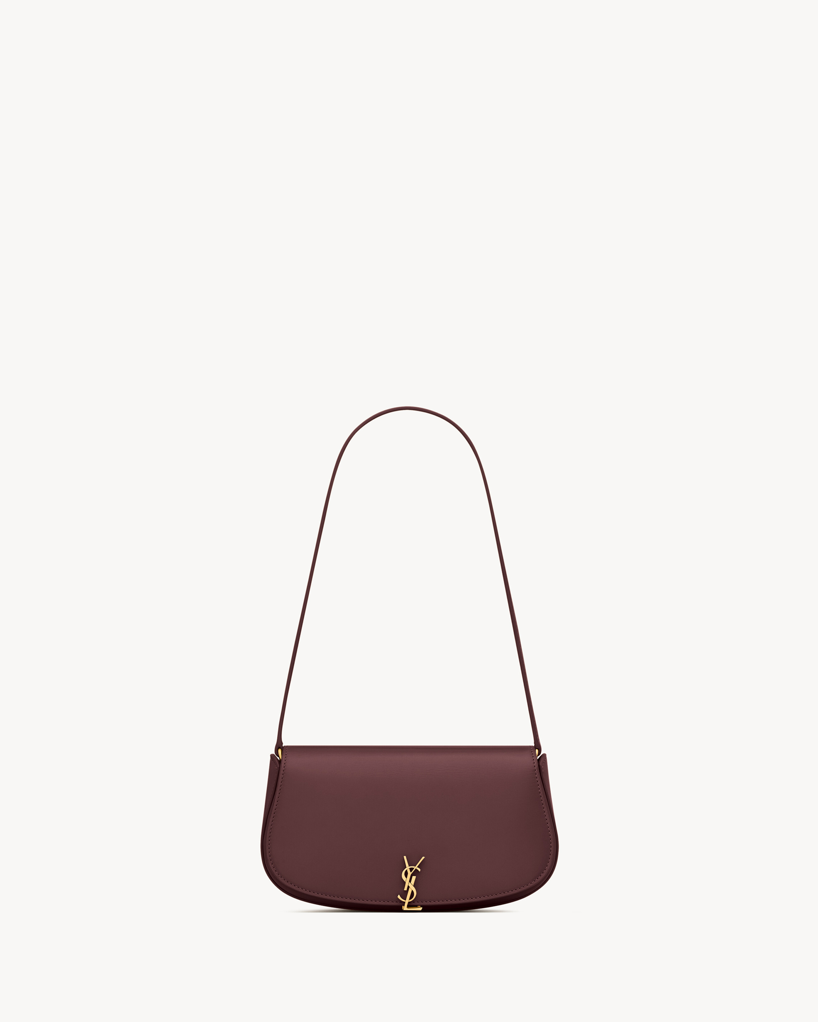 Mini VOLTAIRE Tasche aus BOX SAINT LAURENT Leder