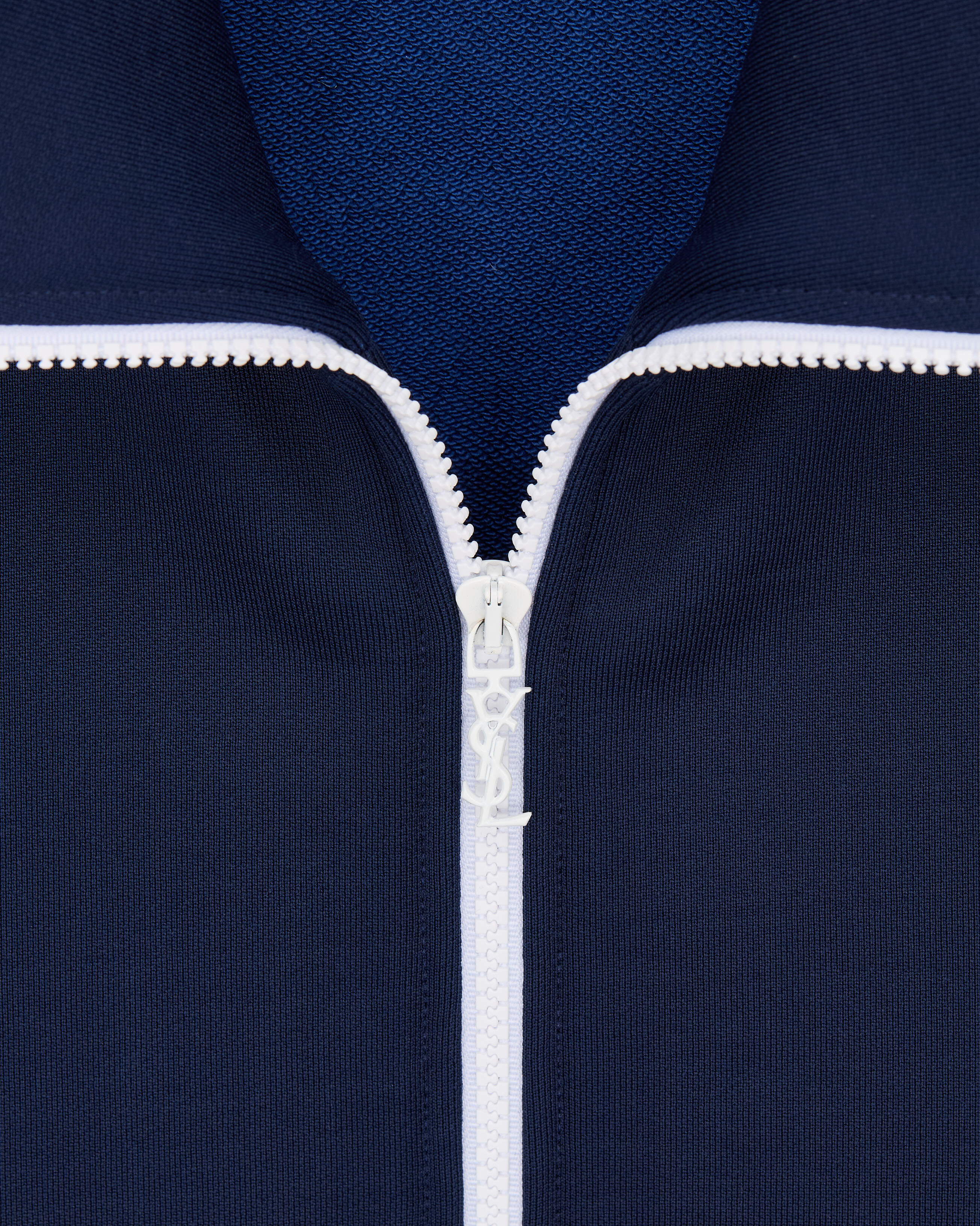 track jacket in cotton and nylon