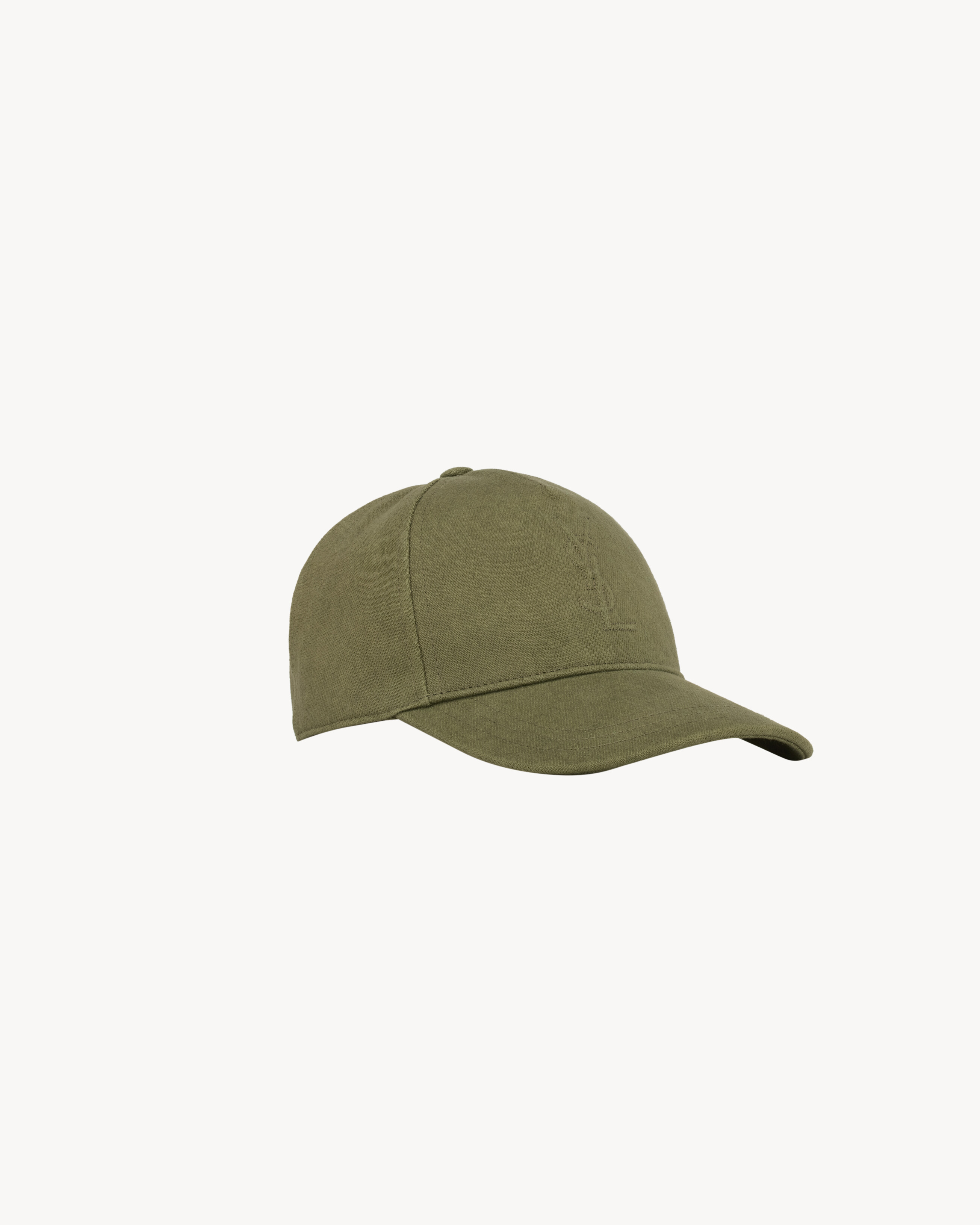CASSANDRE cap in cotton denim twill