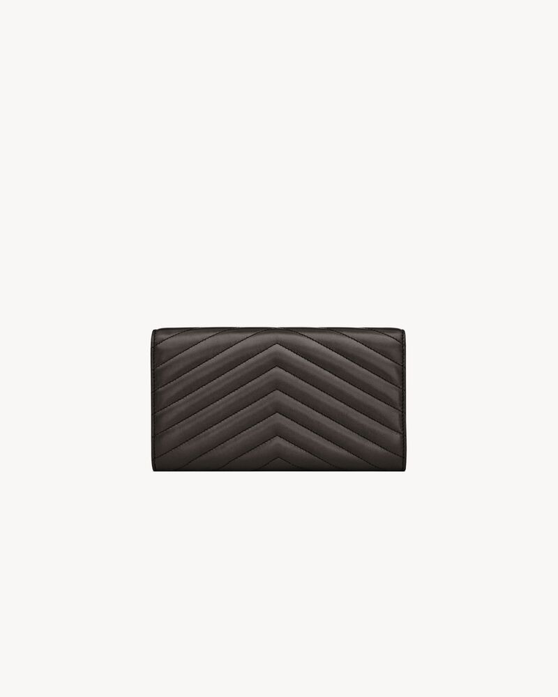 CASSANDRE large flap wallet in lambskin