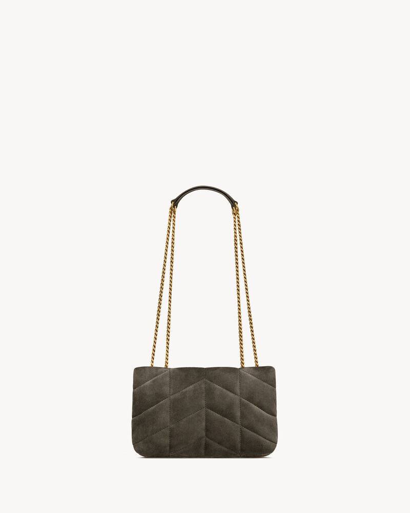 Toy PUFFER in suede