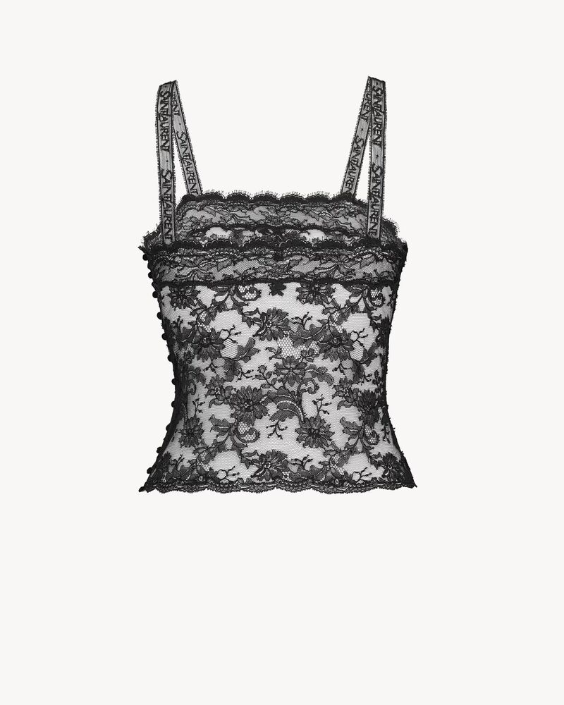 camisola em renda SAINT LAURENT