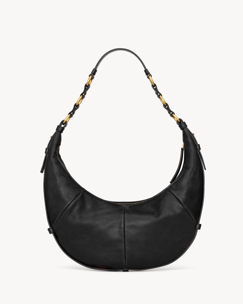 SAHARIENNE SAINT LAURENT hobo in lambskin