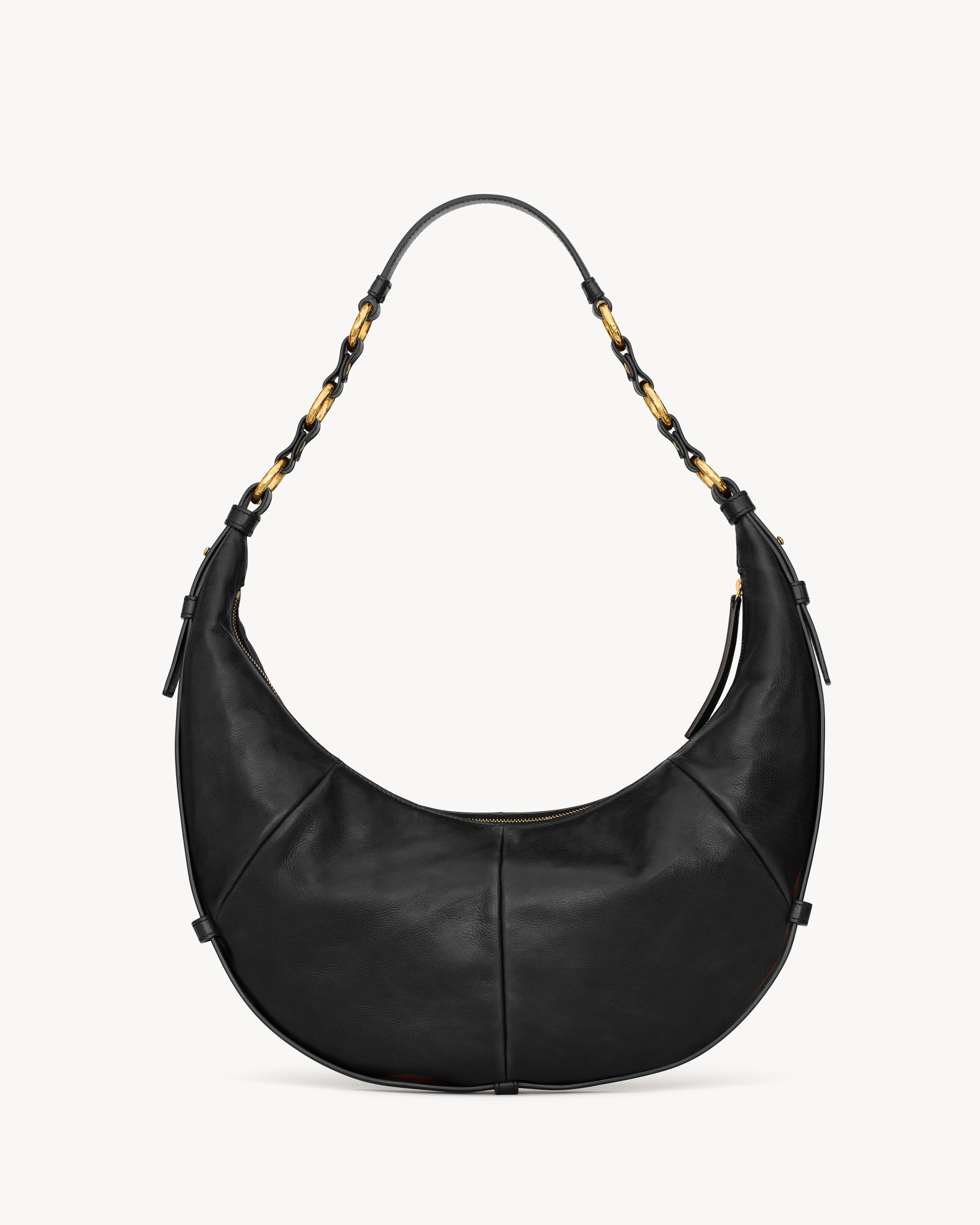 SAHARIENNE SAINT LAURENT hobo in lambskin
