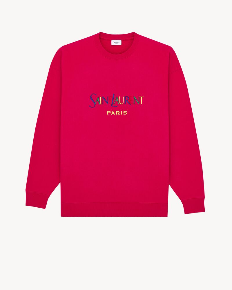 SAINT LAURENT PARIS sweatshirt