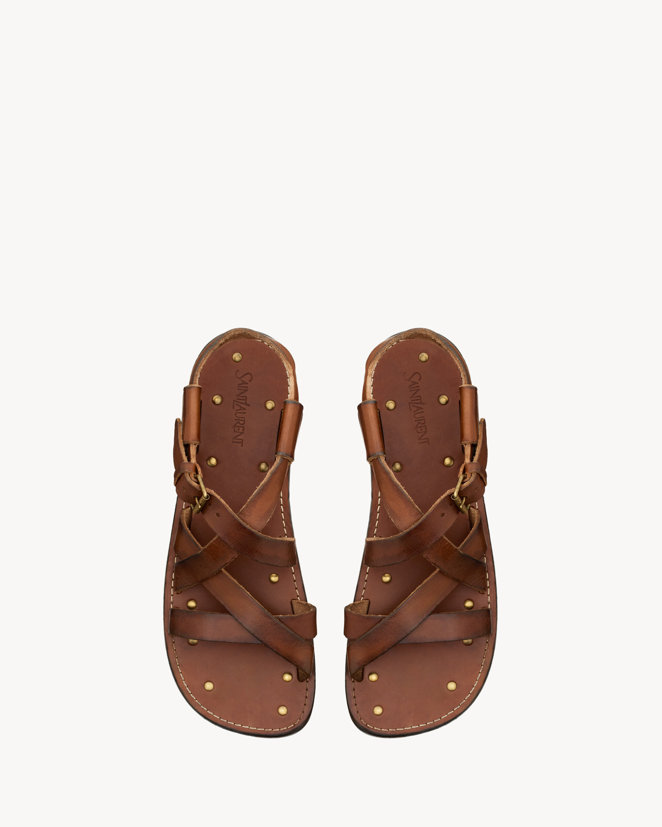 CHEEVER sandals in smooth leather
