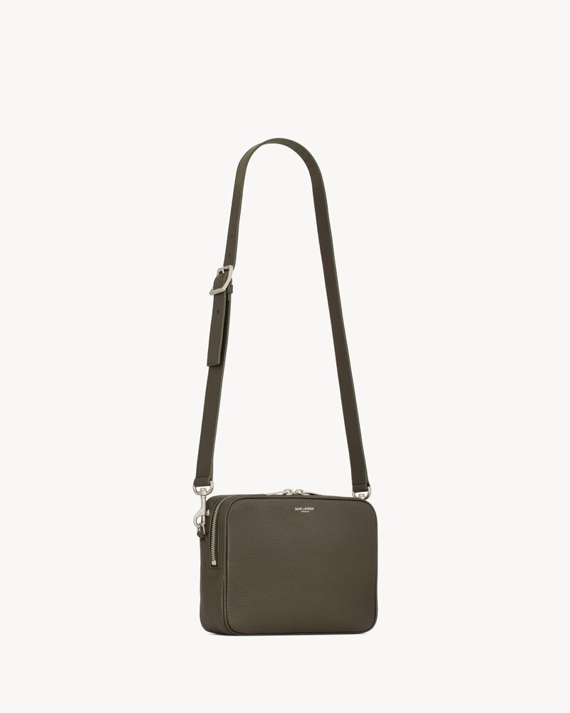 SAINT LAURENT small camera bag in grained leather
