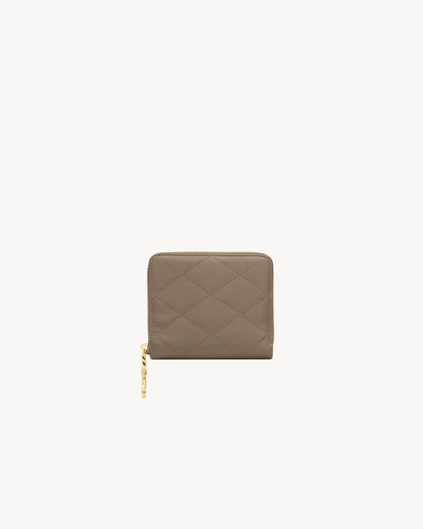 CASSANDRE BIJOU compact wallet in GRAIN DE POUDRE leather — 862522AAGA81799