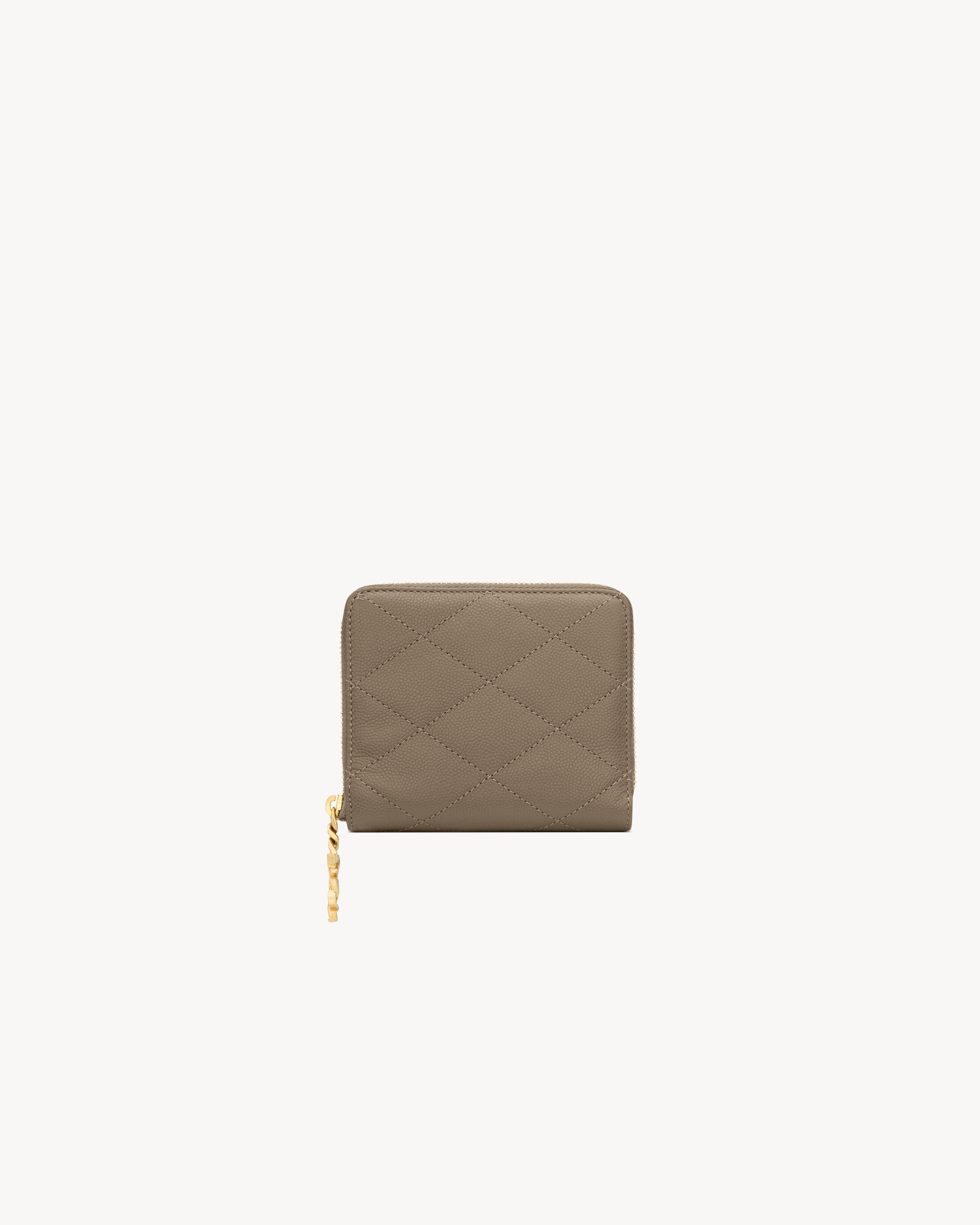 CASSANDRE BIJOU compact wallet in GRAIN DE POUDRE leather