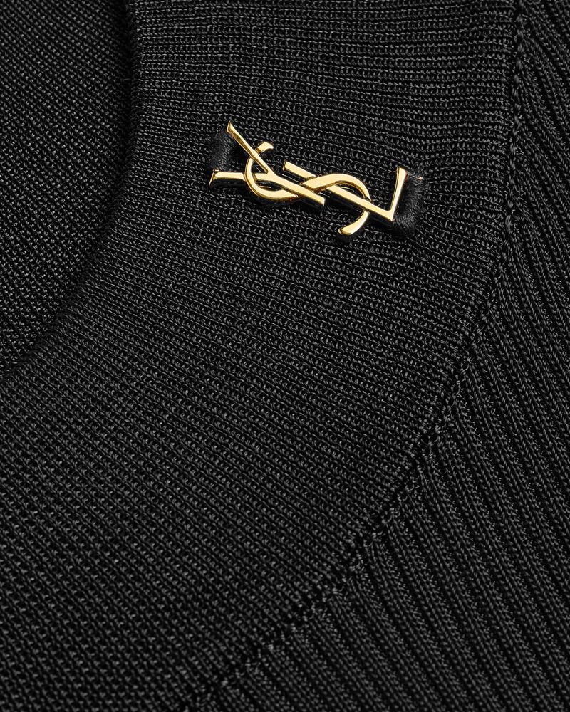 Ribbed Sweater Cassandre in Silk