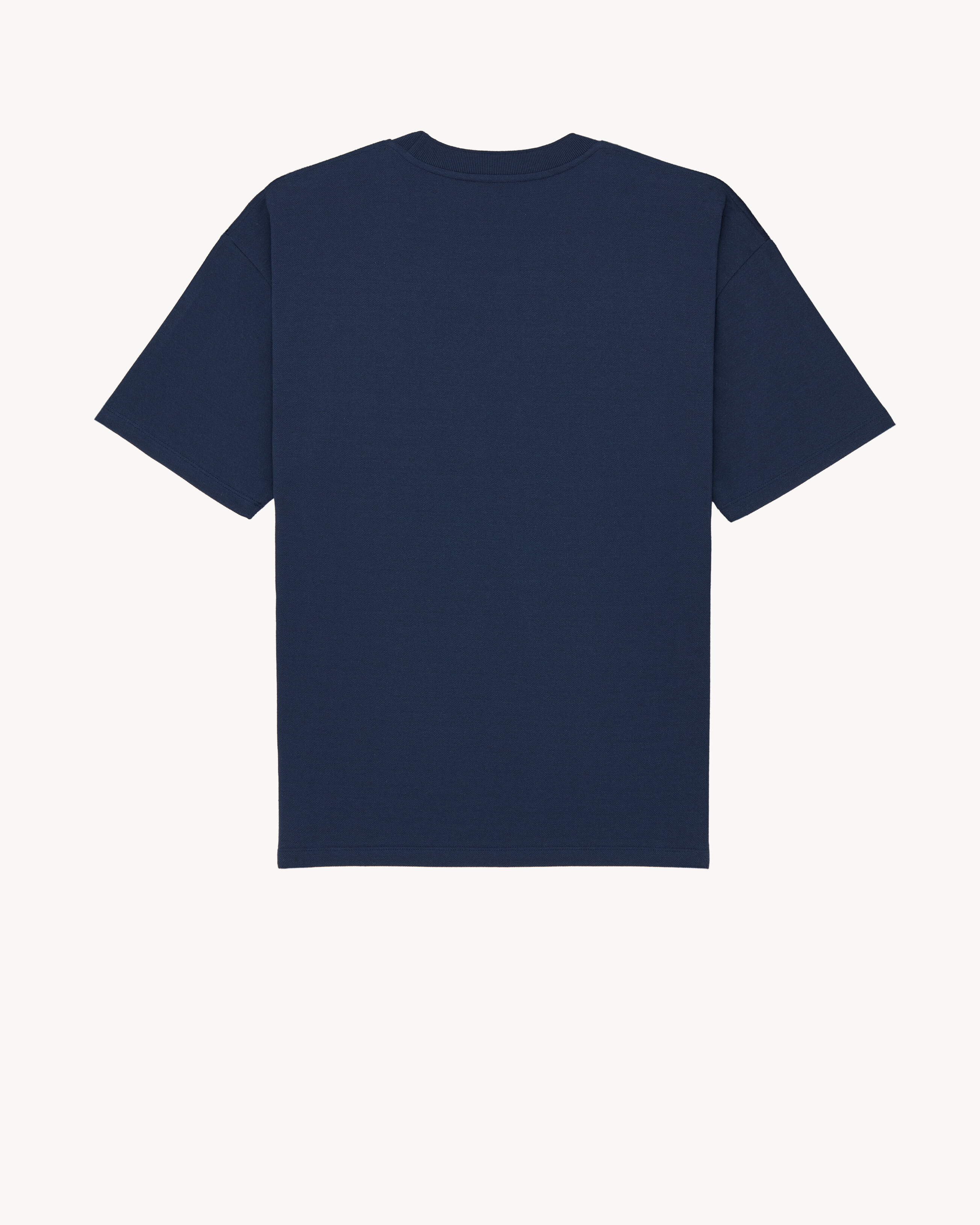 CASSANDRE oversized T-shirt in piqué