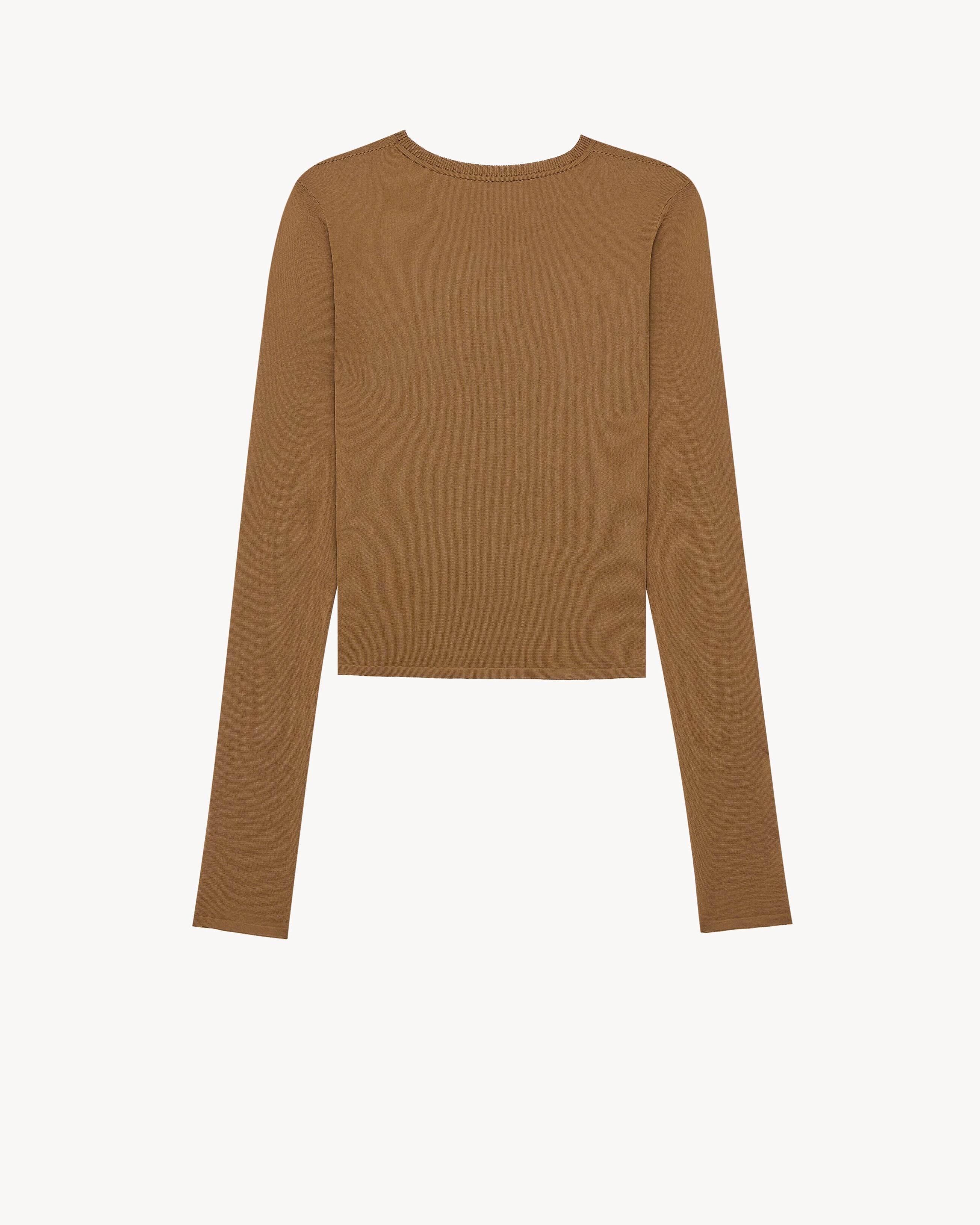 CASSANDRE Stricktop mit transparenter Optik
