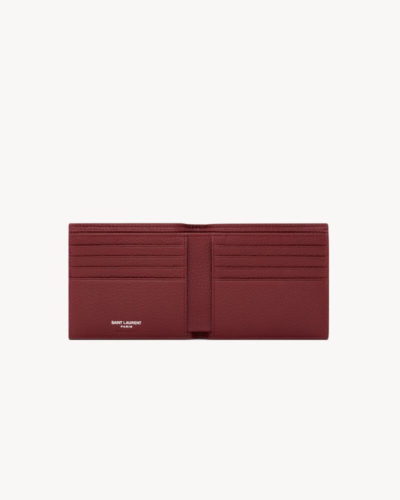 TINY CASSANDRE EAST/WEST WALLET IN GRAINED LEATHER