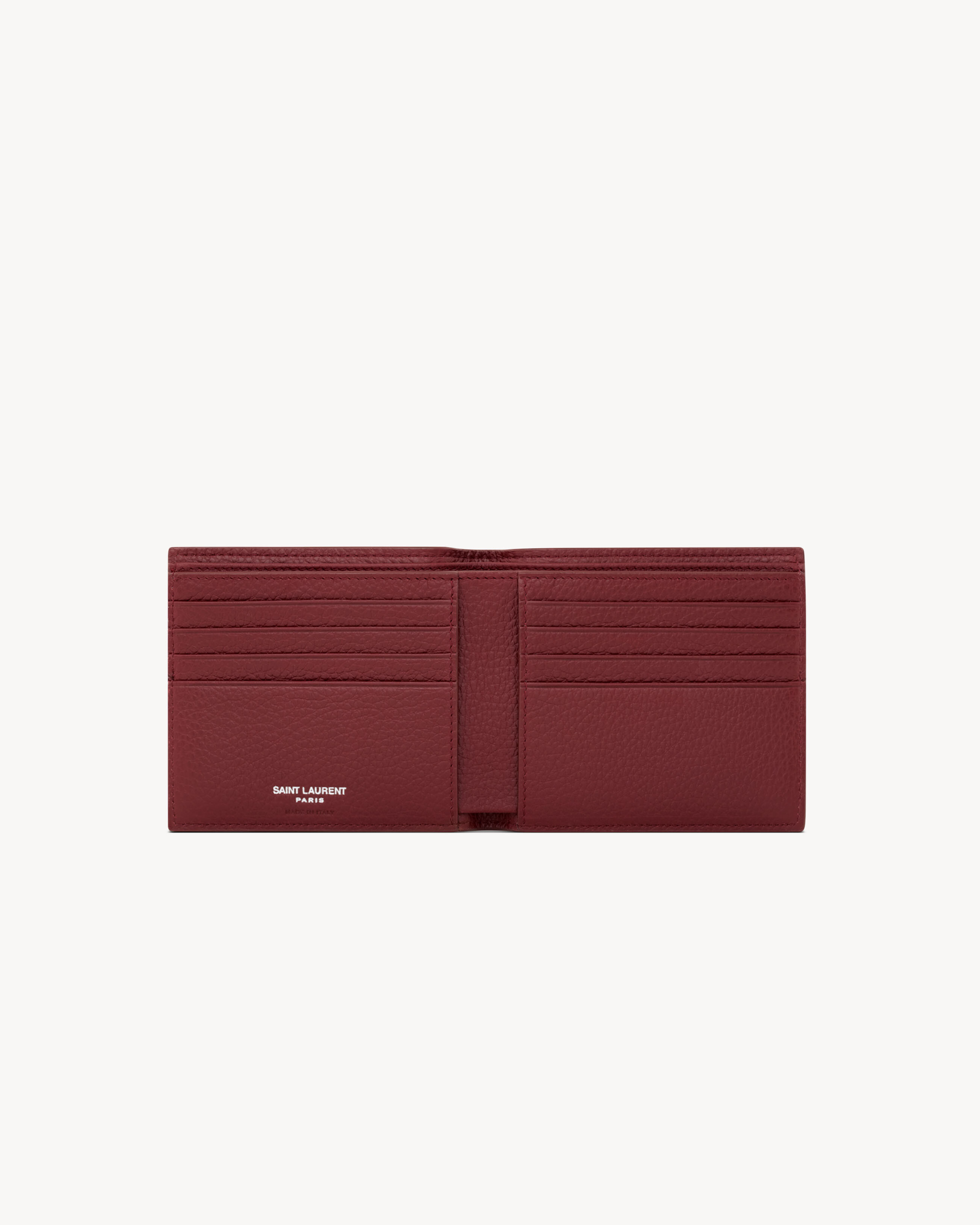 TINY CASSANDRE EAST/WEST WALLET IN GRAINED LEATHER