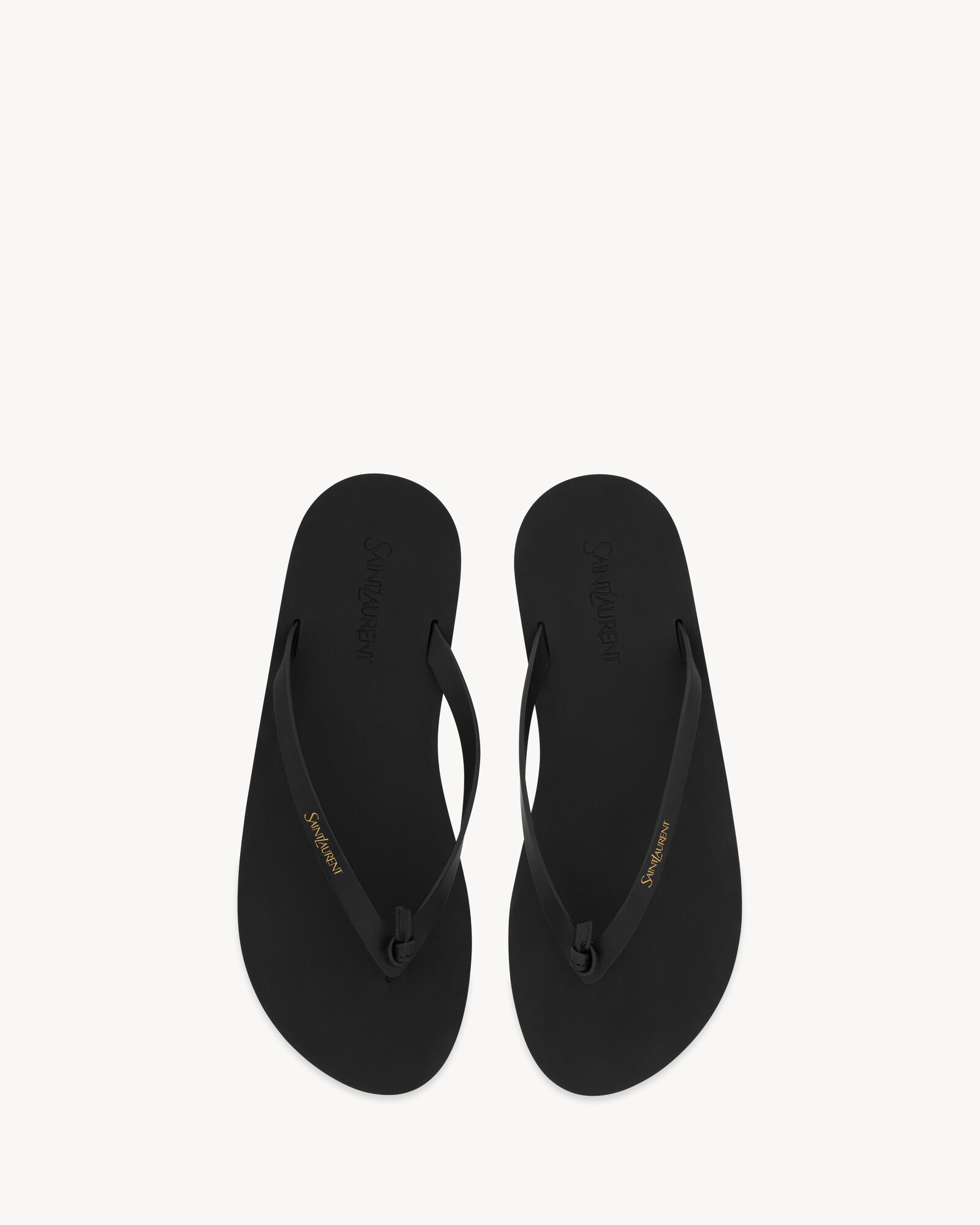 POOL flip-flops in smooth leather — 860815DWE001000