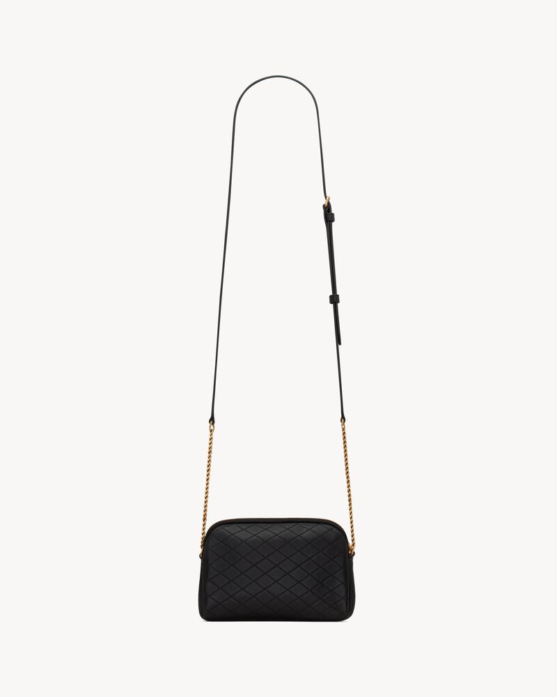 GABY ZIPPERED POUCH IN LAMBSKIN