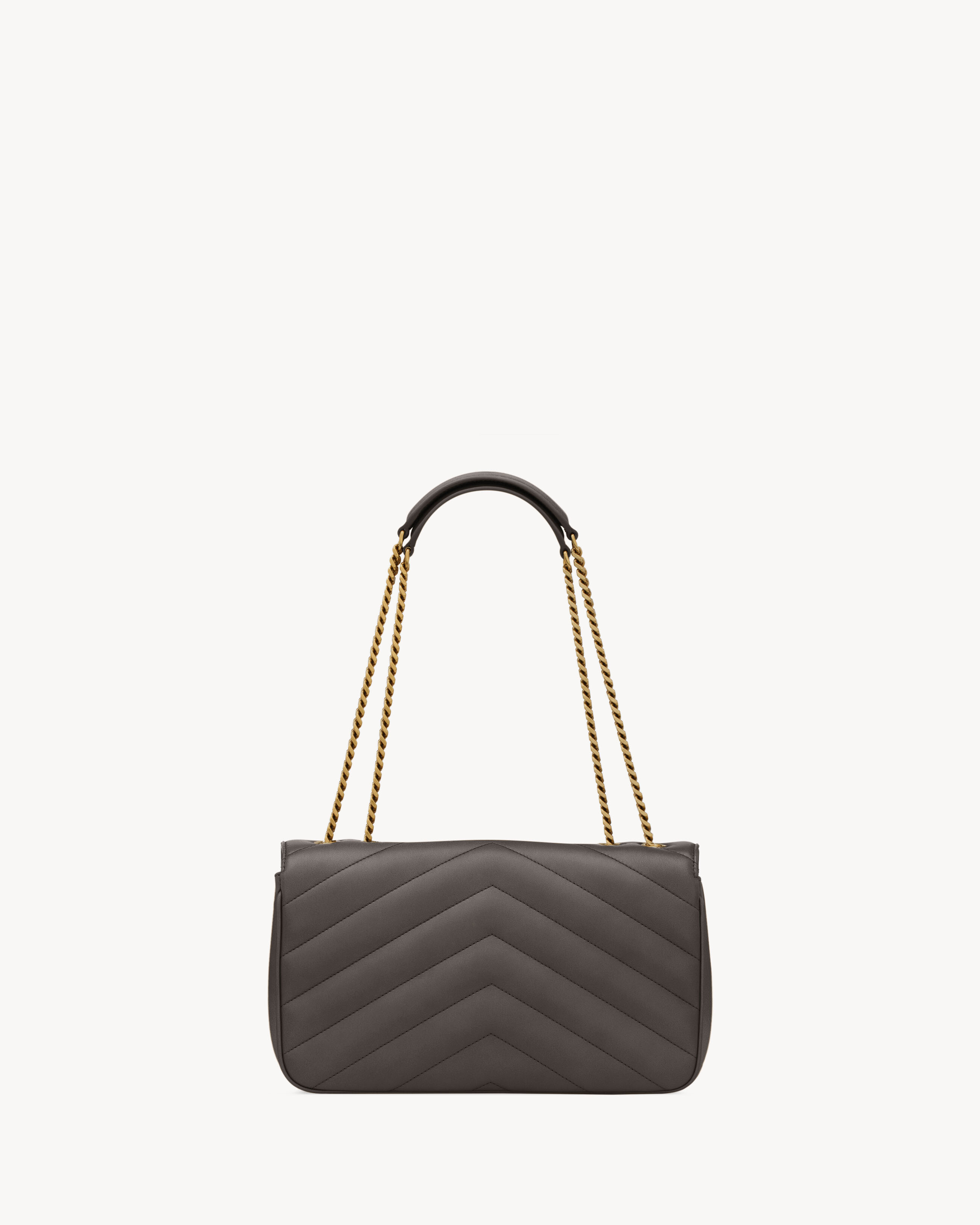 LOULOU medium in MATELASSÉ lambskin
