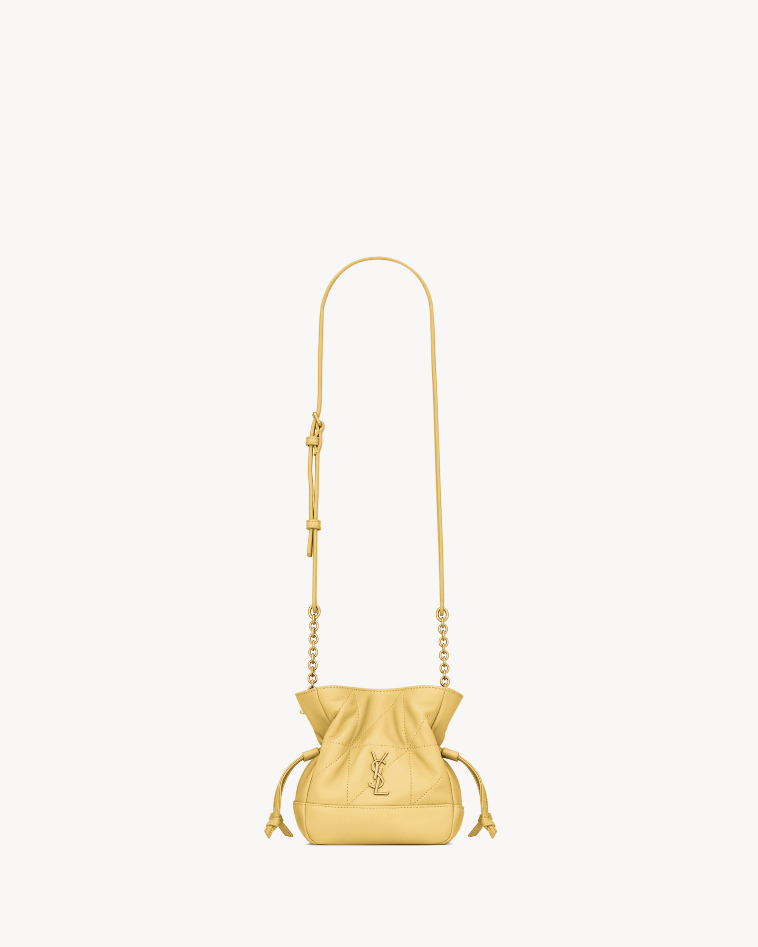 JAMIE mini shoulder pouch in lambskin