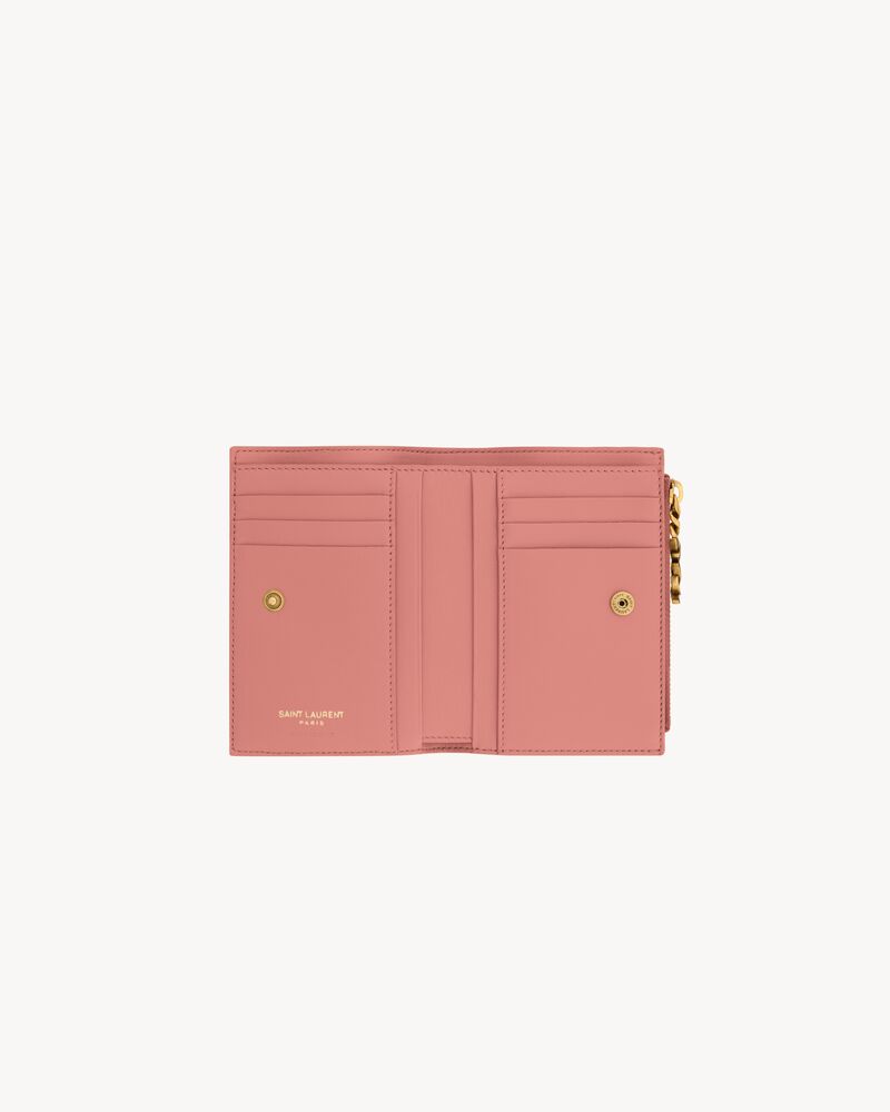CASSANDRE BIJOU bi-fold wallet in lambskin