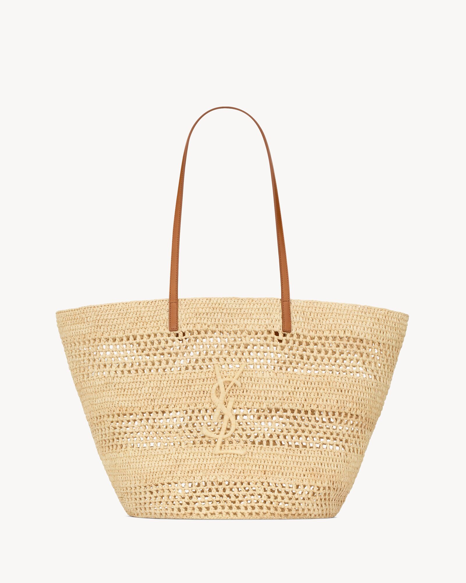PANIER medium in raffia — 868564GAAGN2730
