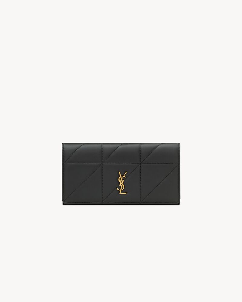JAMIE large flap wallet in lambskin