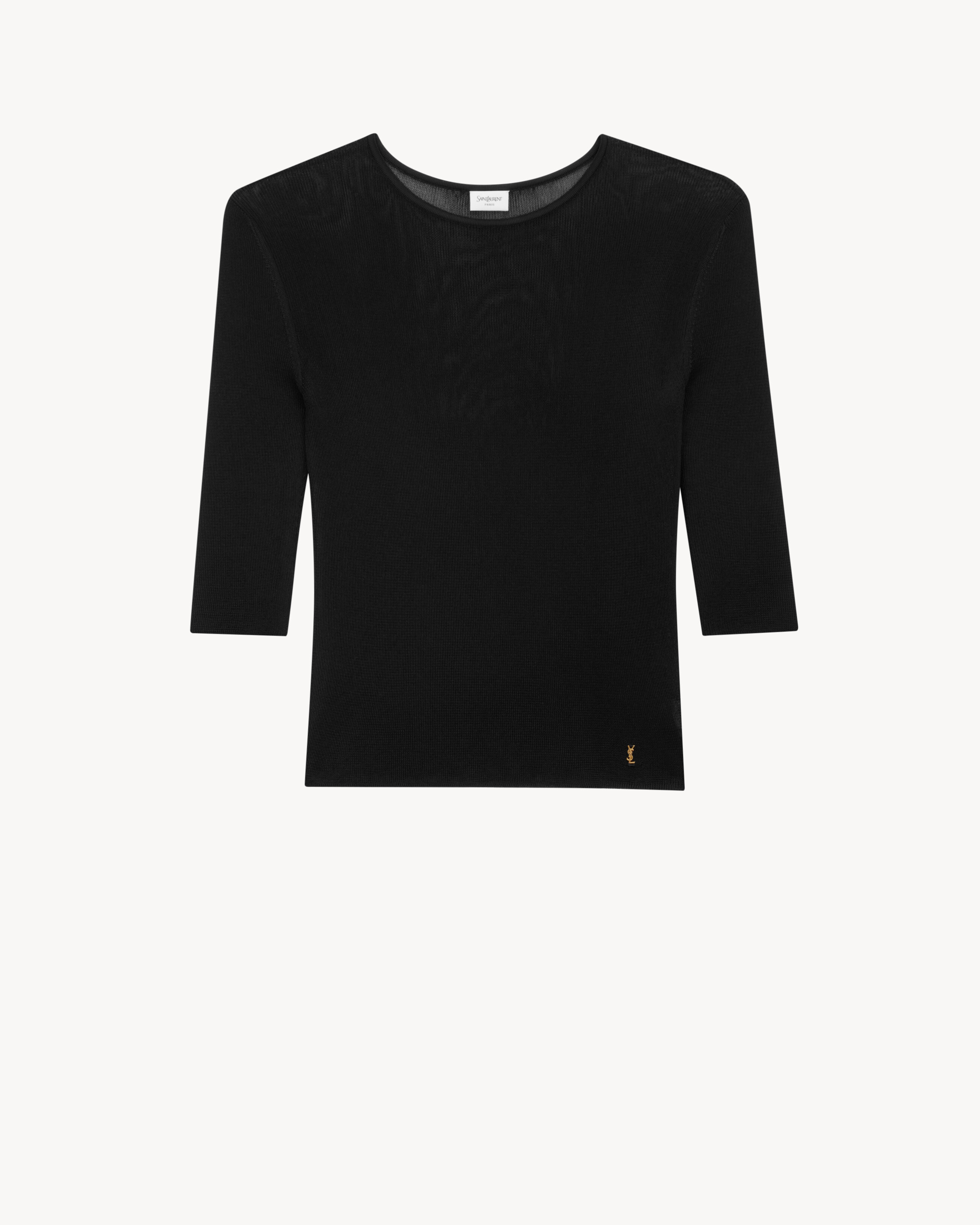 Top CASSANDRE en maille