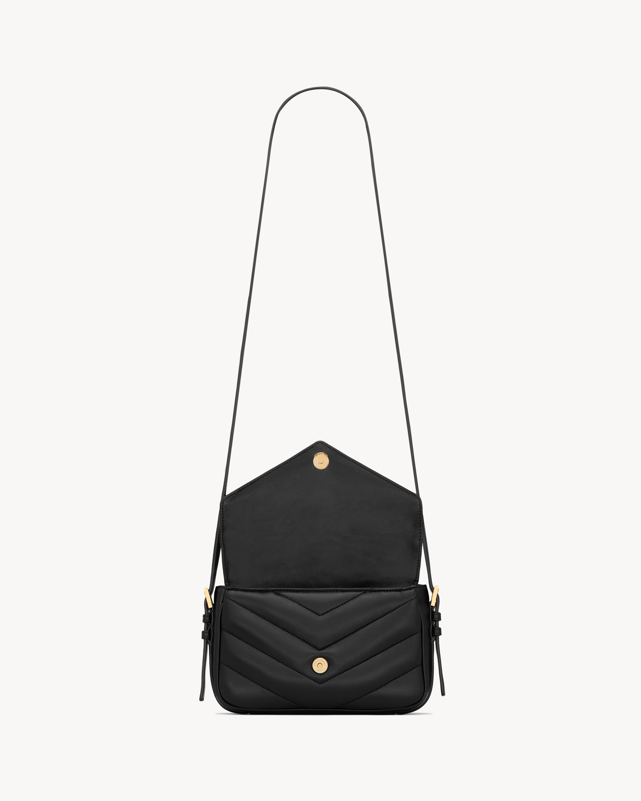 LOULOU toy crossbody in MATELASSÉ lambskin