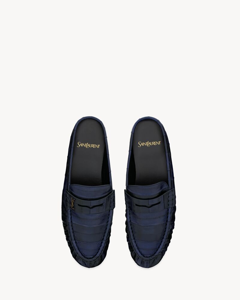 LE LOAFER mules in eel