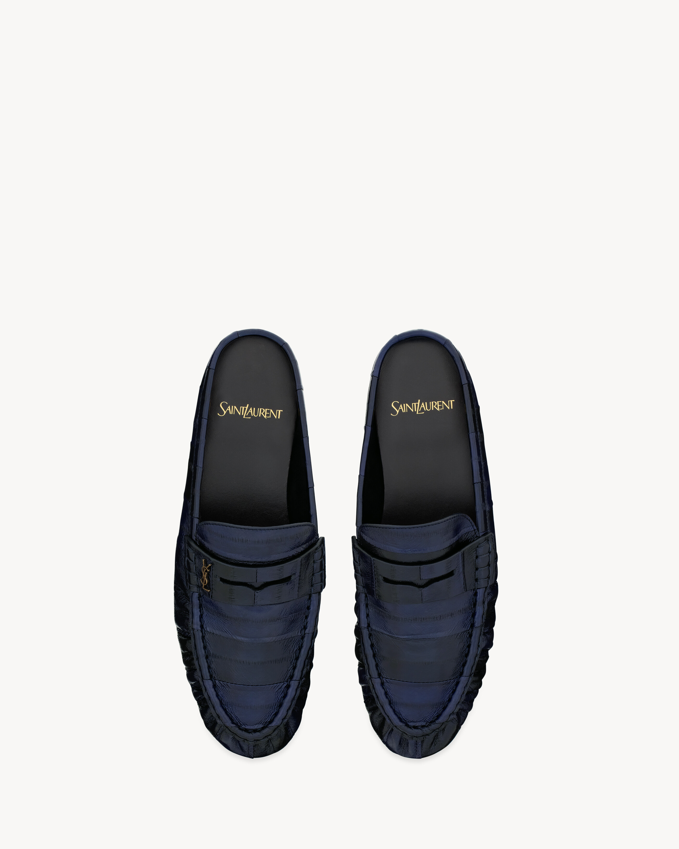 LE LOAFER mules in eel