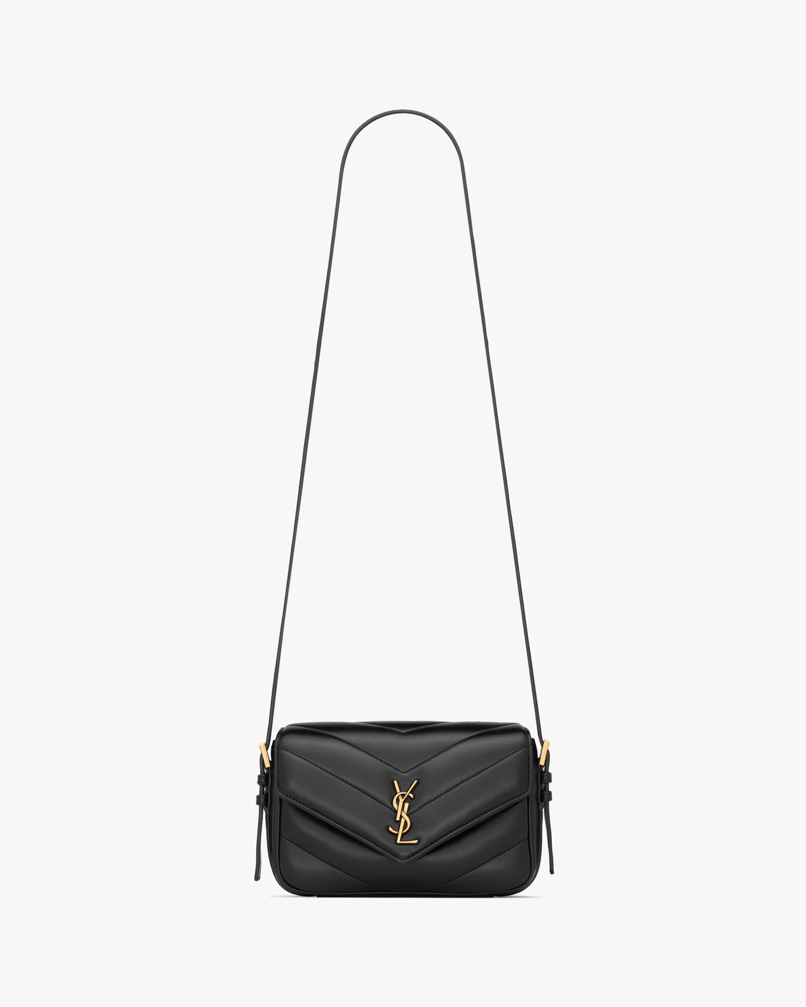 LOULOU toy crossbody in MATELASSÉ lambskin — 873156AAEAX1000