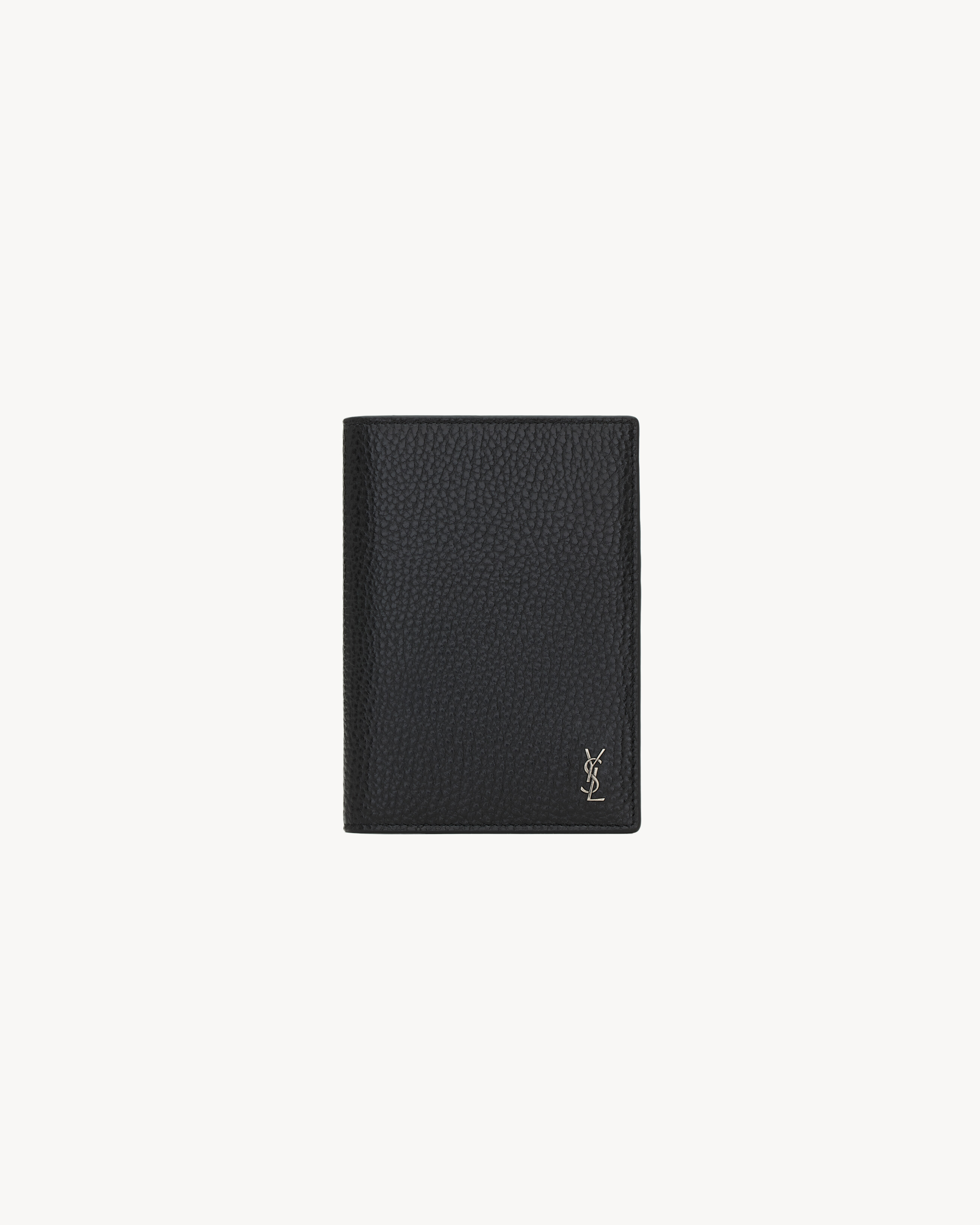 TINY CASSANDRE passport holder in grained leather