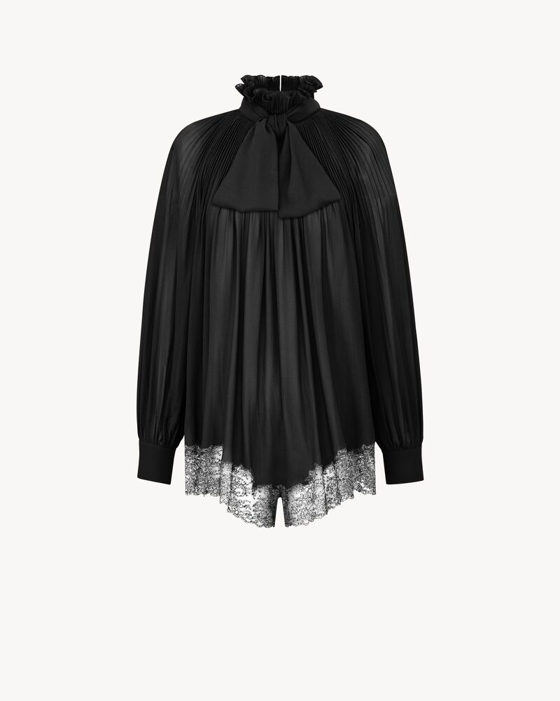 lavallière romper in silk