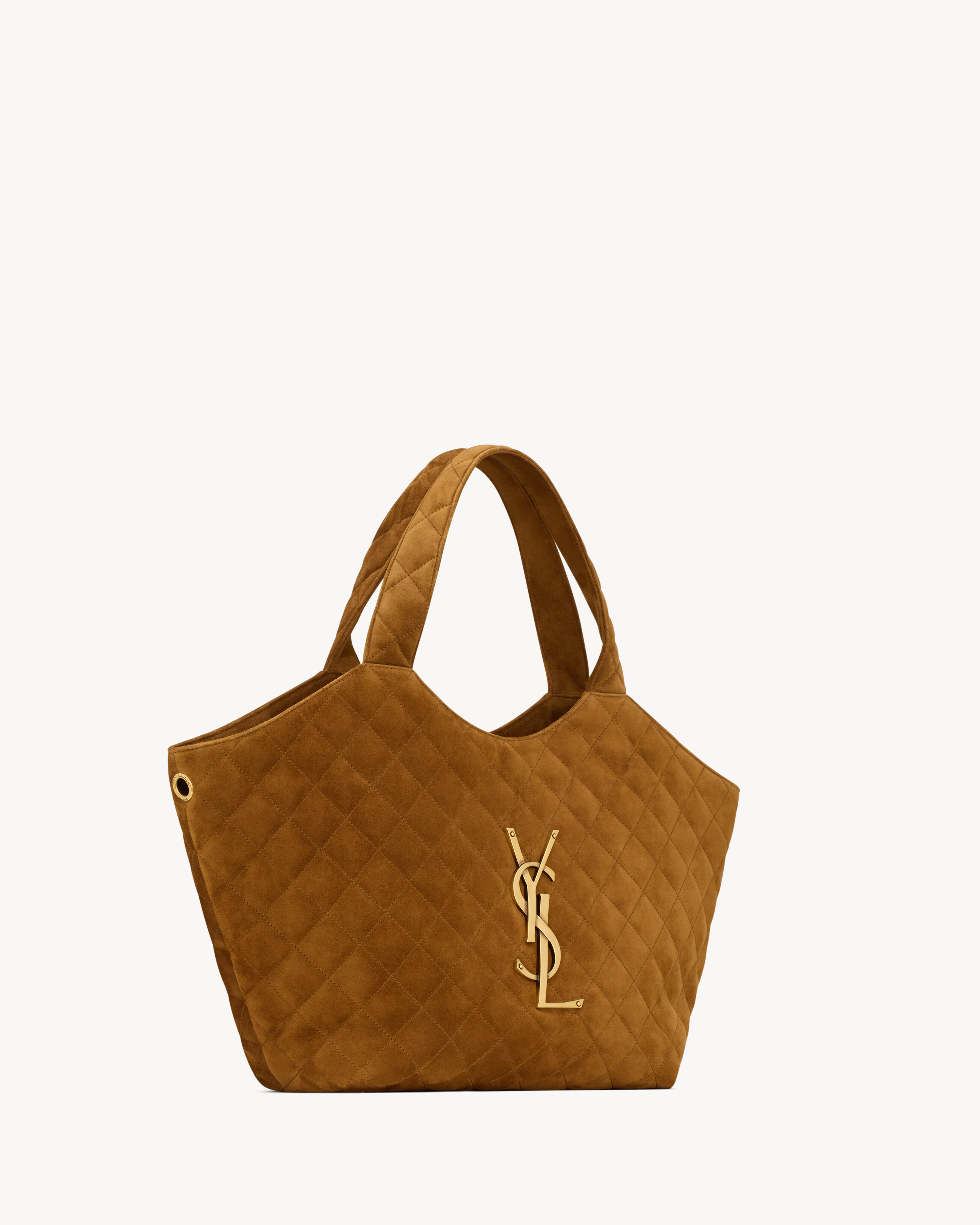 ICARE Medium in quilted suede