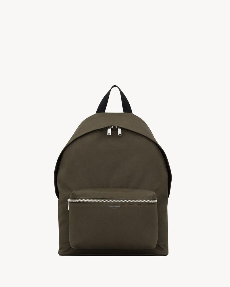 CITY backpack in cotton canvas