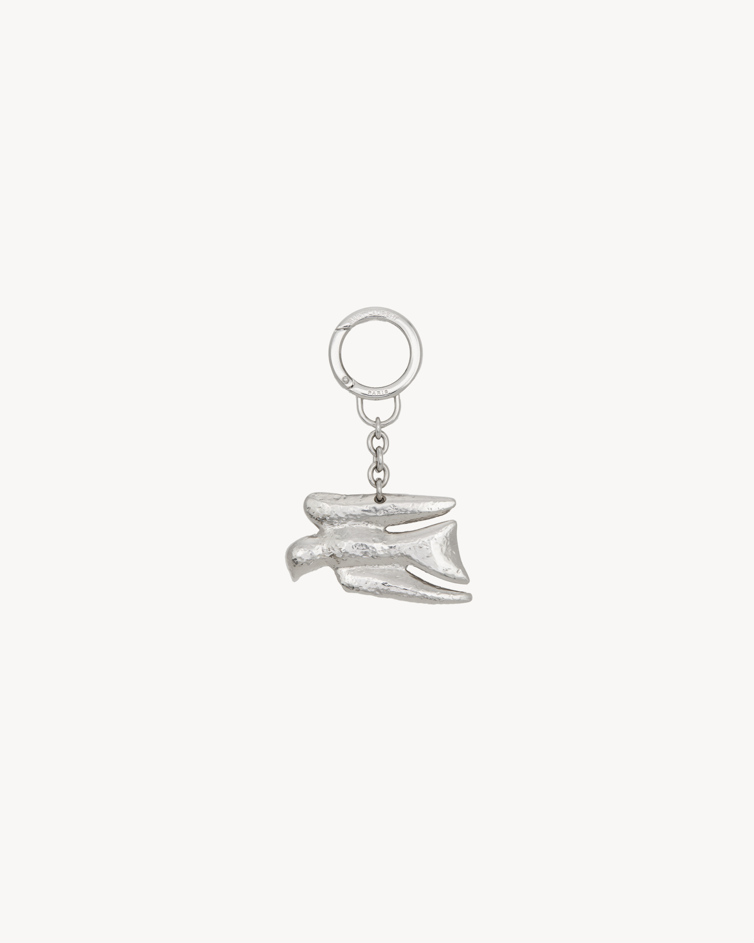 DOVE KEYRING IN BRASS