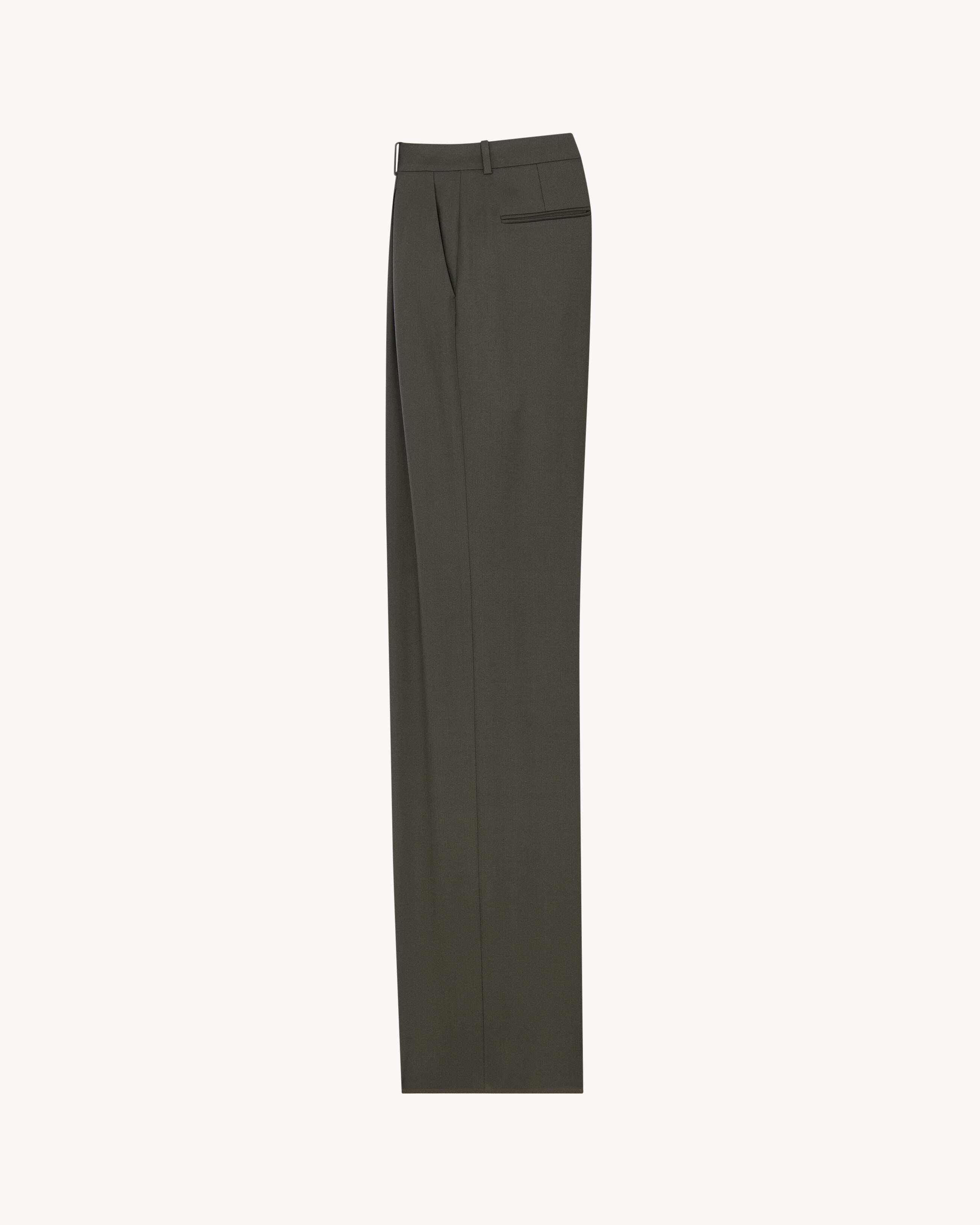 pants in wool gabardine